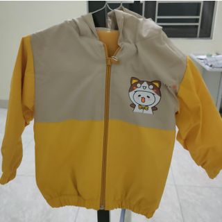 Áo gió 2 lớp lót nỉ siêu đáng yêu cho bé
