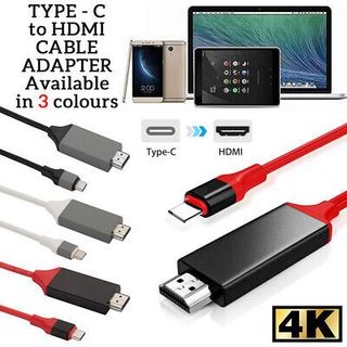 Cáp chuyển tín hiệu Type-C ra HDMI dài 2m cho Android - Cáp HDMI MHL cho điện thoại Android Type-C dài 2m giá sỉ