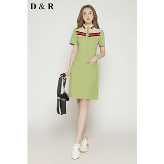 Đầm polo nữ bigsize hộ tiết sang trọng D0104 giá sỉ