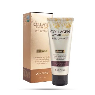 Mặt Nạ Vàng Collagen Luxury Gold Peel Off Pack 100g - 3W Clinic giá sỉ