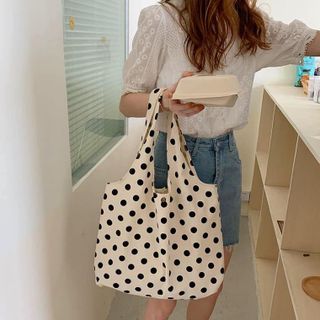 Túi Tote Chấm Bi Hàng Quảng Châu