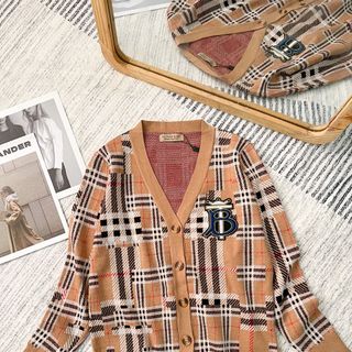 Áo khoác len Cardigan Burber.rry