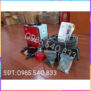 Máy thông tắc GQ150-2200W ( Phụ kiện gồm: 15M dây 16, 14M dây 22, 1 quả lu phi 8, đầu thông phi 16,22,...)