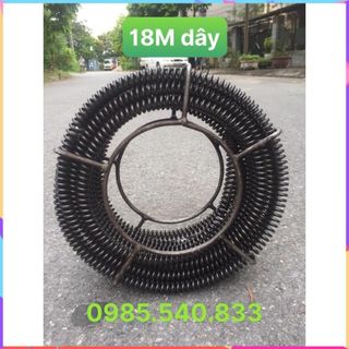 Dây thông tắc cống dài 18M ( phi 16 )