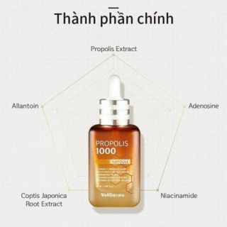 Serum keo ong Wellderma 1000 Propolis Hàn Quốc