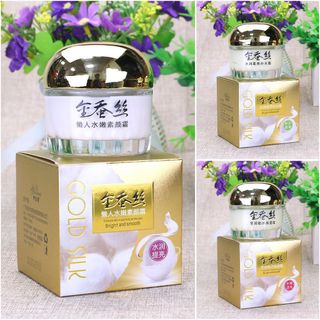 Bộ 3 kem Dưỡng GOLD SILK Nhõng Cấp ẩm , làm sáng , Căng bóng da, Chống nắng , giúp da đều màu ,se khít lỗ chân lông ( 1hop 55g ) Giá từng sản phẩm