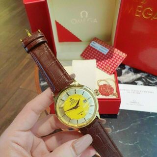 ĐỒNG HỒ OMEGA NÂU KÍNH MO NAM