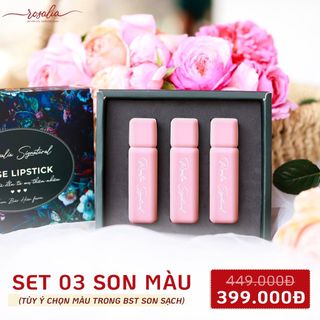 Son Kem Lì - Không Chì Tại Vườn Organic_Màu Hồng San Hô