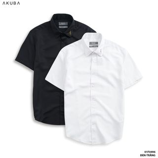 ÁO SƠ MI TAY NGẮN AKUBA 01F0496