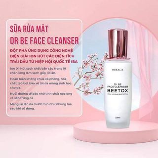 Sữa Rữa Mặt Dr. Be Beetox Rosalia _ Da Căng Mịn Như Nhung Sau Khi Dùng _ Sạch Sâu _ Không Bào Mòn Da Lọ 100ml