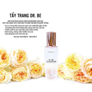 Tẩy Trang Dr. Be Cleansing Rosalia Giúp Sạch Sâu Mà Không Bào Mòn Da Lọ 100ml