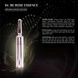 Tinh Dầu Hoa Hồng Dr. Be Essence-Rosalia Giúp Giữ ẩm, Dưỡng Trắng, Mờ Thâm Nám Lọ 10ml