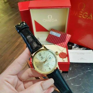 ĐỒNG HỒ OMEGA ĐEN NAM HOT