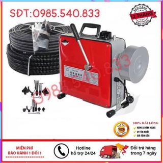 Máy thông nghẹt GQ150 - công suất 2200w ( đánh được 3 loại dây 8, 16,22,...)