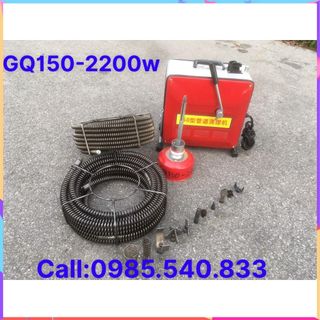 Chọn bộ máy thông tắc cống GQ150 cống xuất 2200W