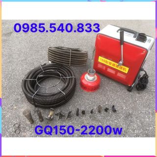 Chọn bộ máy thông tắc cống GQ150 cống xuất 2200W