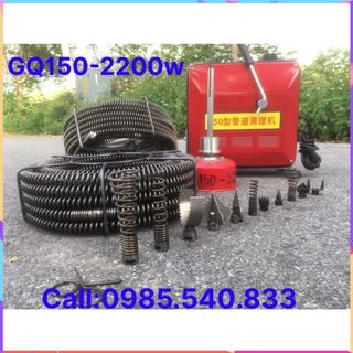 Chọn bộ máy thông tắc cống GQ150 cống xuất 2200W