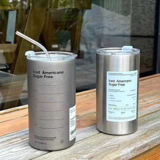 [HCM] LY GIỮ NHIỆT ICED AMERICANO 650ML