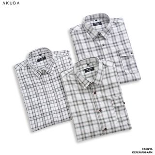 ÁO SƠ MI TAY DÀI AKUBA 01J0296