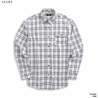 ÁO SƠ MI TAY DÀI AKUBA 01J0296