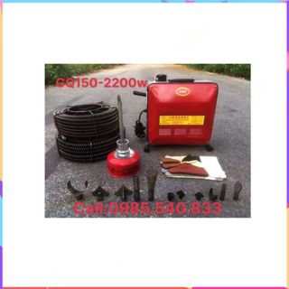 Máy thông tắc nghẹt GQ150-2200w dùng cho ngành dịch vụ