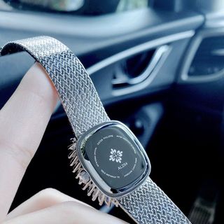 Đồng hồ nữ cao cấp PPATEK PHILIPPE SATINE MẶT KHẢM TRAI về lại