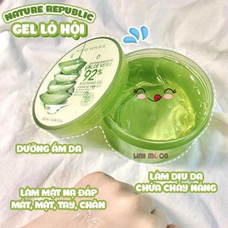 Gel nha đam dưỡng ẩm lô hội nature public Hàn