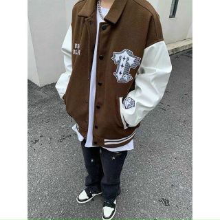 Áo khoác bomber nỉ nút logo in form to bự dưới 80kg