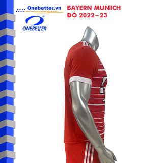 Quần áo đá banh CLB Bayern Munich đỏ - Thun lạnh - Size S M L XL 2XL