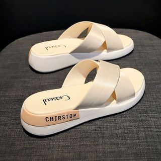 Dép nữ quai chéo đế bánh mỳ siêu xinh SD08