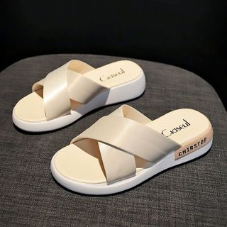 Dép nữ quai chéo đế bánh mỳ siêu xinh SD08