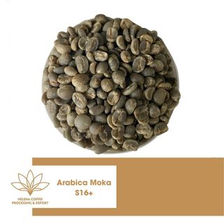Hạt cà phê Arabica Moka Cầu Đất S16 + giá sỉ