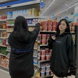 Áo hoodie logo in wzsoffical form dưới 70kg đẹp xuất sắc
