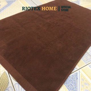Thảm Lau- Chùi Chân Màu Nâu Riotex Chuyên Dùng Cho Khách Sạn, Bệnh Viện, Spa Kích Thước 45x65cm