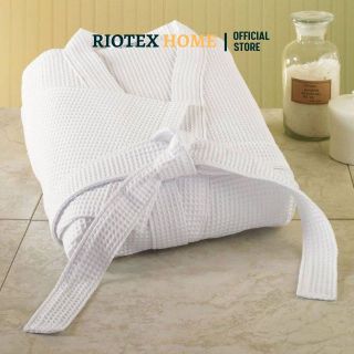 Áo Choàng Tắm Nam Nữ khách sạn cao cấp 100% chất cotton tổ ong đẹp, thấm hút mềm mại, thiết kế cao cấp bởi  RIOTEX HOME