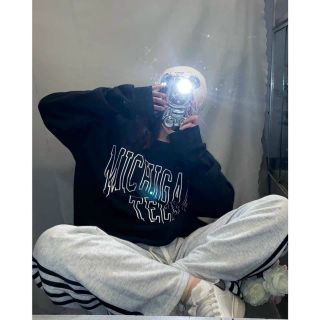 Áo sweater tay phòng in Tech’ nỉ mịn form dưới 70kg