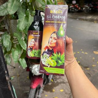 Dầu gội bồ kết sả chanh chai nâu giá sỉ