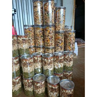 Hộp mix 5 loại hạt macca-óc chó đỏ- bí xanh-hạnh nhân-hạt điều