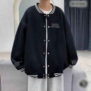 Áo Khoác Nỉ Bomber Thêu Gấu Cardigan Form Rộng