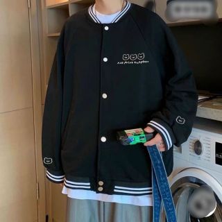 Áo Khoác Nỉ Bomber Thêu Gấu Cardigan Form Rộng