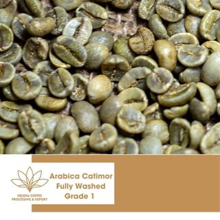Cà phê Arabica Catimor rửa sạch hoàn toàn Loại 1 - S18, S16