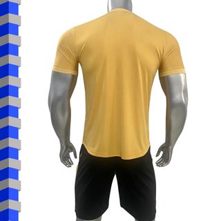 Quần áo đá banh CLB Barcelona màu vàng - Thun lạnh - Size S M L XL 2XL
