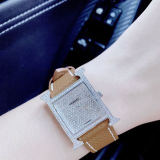 Đồng hồ nữ cao cấp HHERMES HEURE H DIAMOND