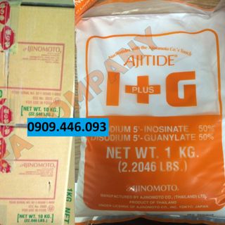 Chất điều vị I+G (E635) AJitide - Ajinomoto Thailand thùng 10kg