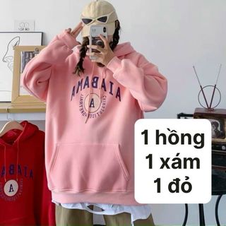 Áo hoodie logo in aiabama form dưới 70kg đẹp xuất sắc