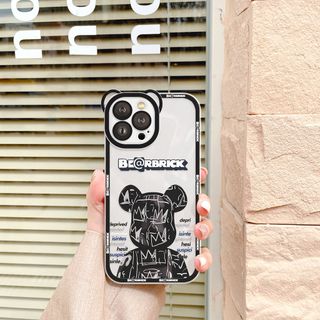 Ốp lưng iphone đẹp in hình Bear Brick plus6splus77plus88plusX/XS/11/12/13/14promaxpluspromax