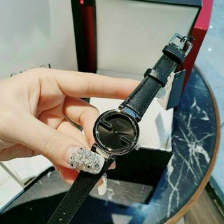 ĐỒNG HỒ GUCCl DA BLACK MINI CAO CẤP