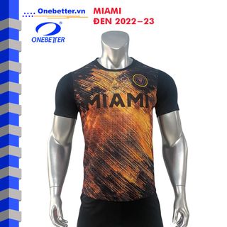 Quần áo bóng đá CLB Miami màu đen - Vải thun lạnh - Size S đến 2XL giá sỉ