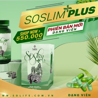GIẢM CÂN SOSLIM PLUS CHÍNH HÃNG