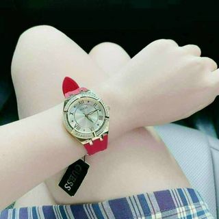ĐỒNG HỒ GUES NỮ ĐỎ CAO CẤP HOT